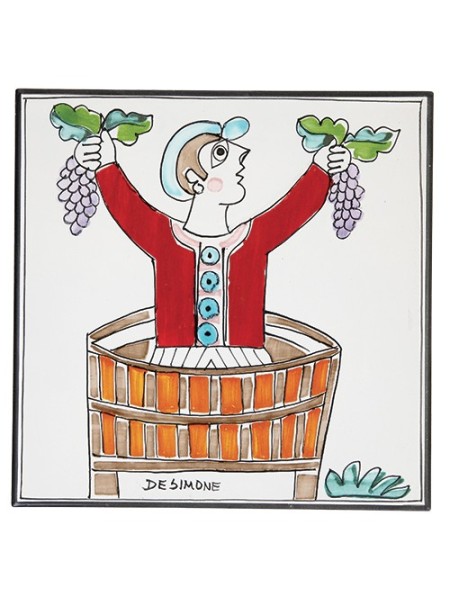Ceramic Wall Tile Folk PI297FK-29G