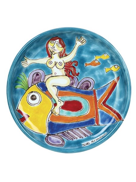 Piatto tondo DS 15 cm Sirena PT15DS-6