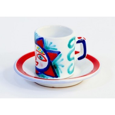 Coffee Cup with Saucer Salina