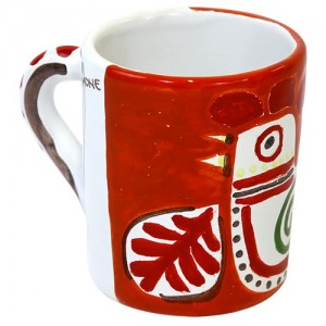 Tazza Mug Ceramiche De Simone decorata a mano Marettimo