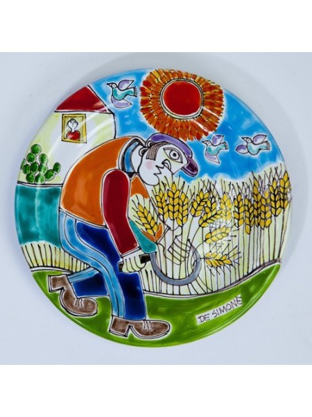 Circular Plate DS 18 cm Grain Harvesting PT18DS-23