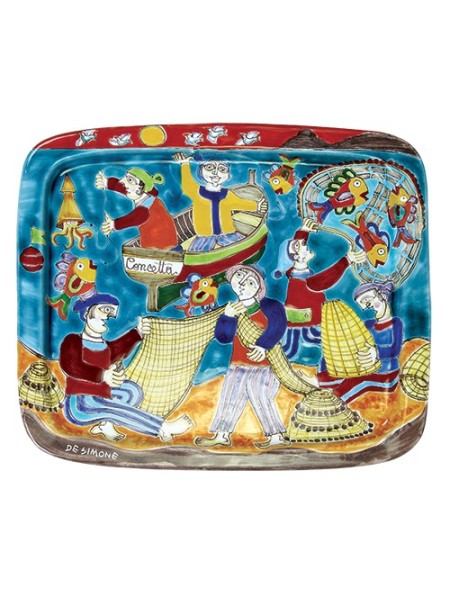 Rectangular Tray DS Fishermen VSS36DS-2