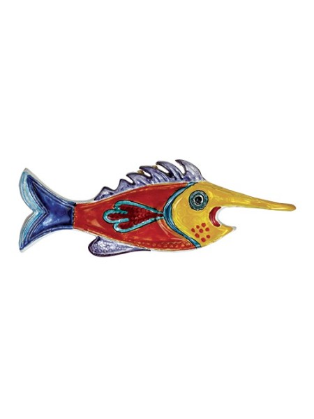 Ceramic Bas-Relief Fish PER320-1P/S