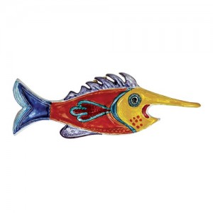Ceramic Bas-Relief Fish PER320-1P/S