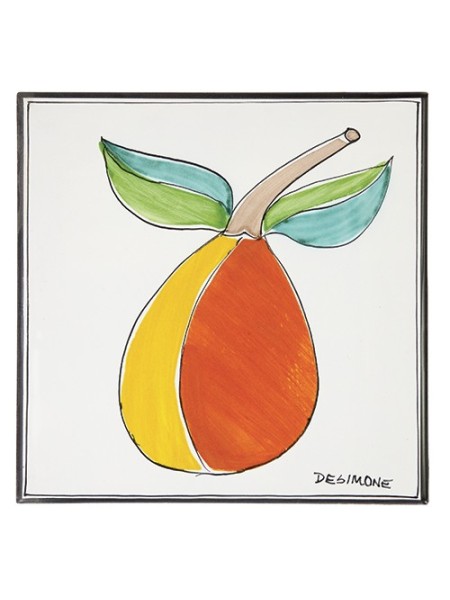 Ceramic Wall Tile Pear Folk PI297FK-02V