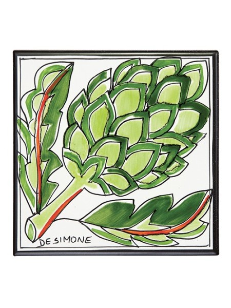 Artichoke Wall Tile Folk PI297FK-11V