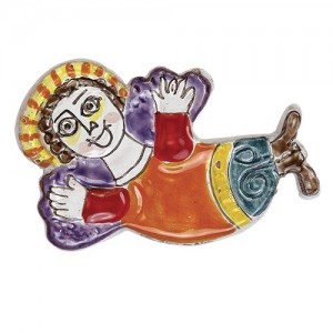 Angelo Sognatore in ceramica ANGR318A-09