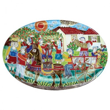 Oval Plate DS 60x38 cm OV60DS-2