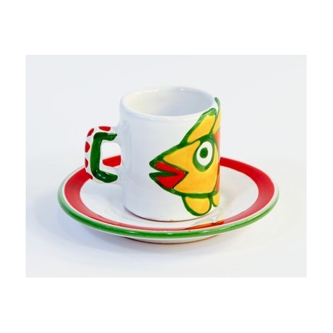 Coffee Cup with Saucer Panarea
