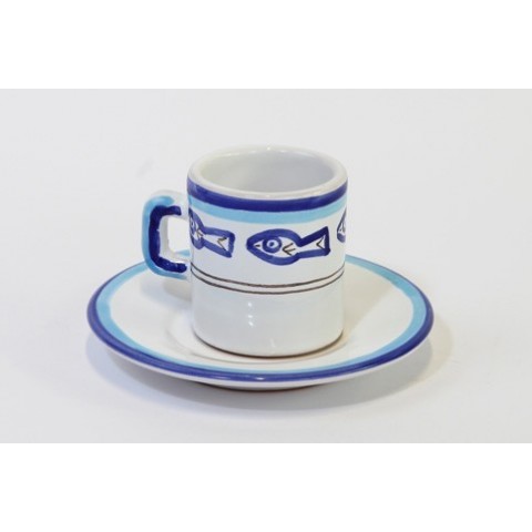 Coffee Cup with Saucer Corfù
