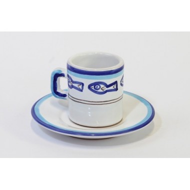 Coffee Cup with Saucer Corfù