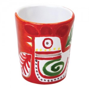 Handmade ceramic Glass Marettimo de simone pottery