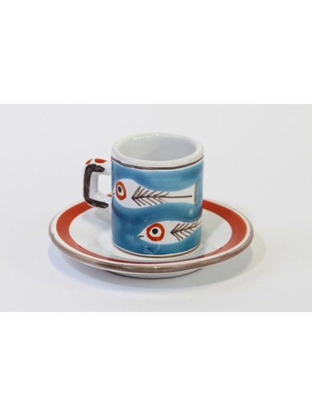 Tazzina + Piattino Itaca Ceramiche De Simone