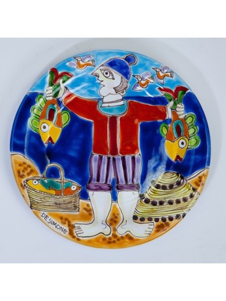 Circular Plate DS 18 cm Fishmonger PT18DS-25