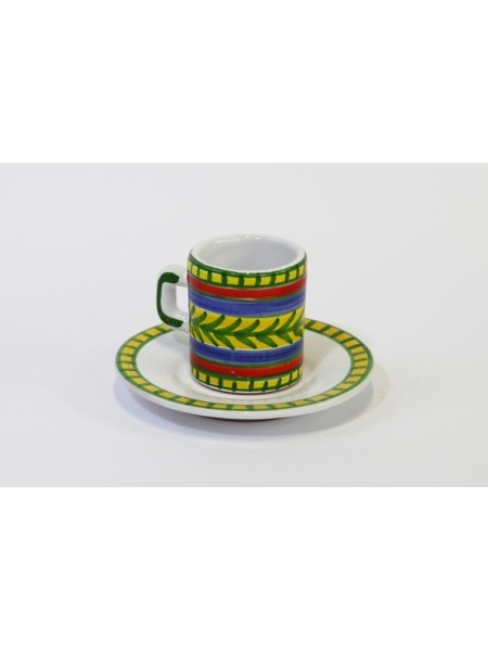 Coffee Cup with Saucer Vulcano