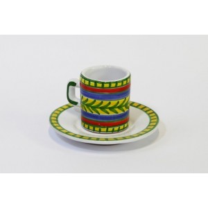 Coffee Cup with Saucer Vulcano