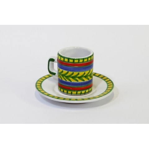 Coffee Cup with Saucer Vulcano