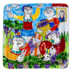 Squared Plate 24x24 DS 19 Grape Harvesting