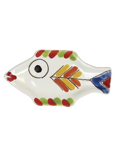Ashtray Folk fish de simone pottery PC280FK-4