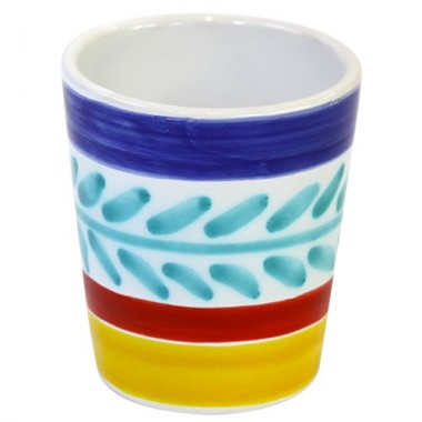 Handmade ceramic Glass Selinunte de simone pottery