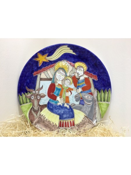 DS Plate Nativity PT30DS
