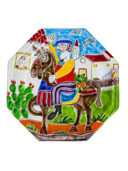 Octagonal Plate DS POT25DS-01