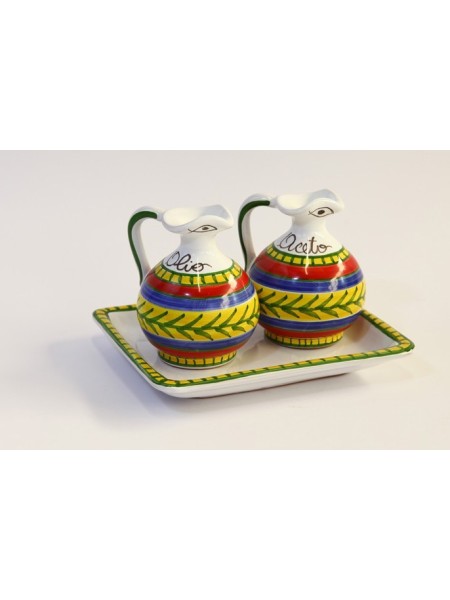 Set Olio e Aceto Vulcano