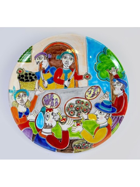 Circular Plate DS 35 cm PT35DS-1 Fishmongers