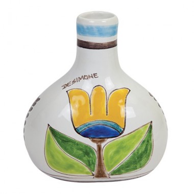 Bottle Folk Yellow Tulip BT717NFK