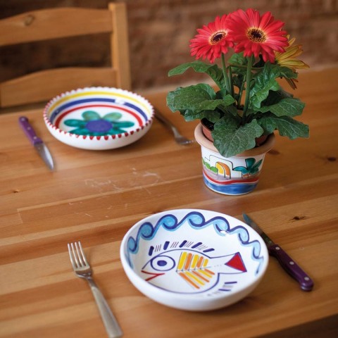 Round plate Levante
