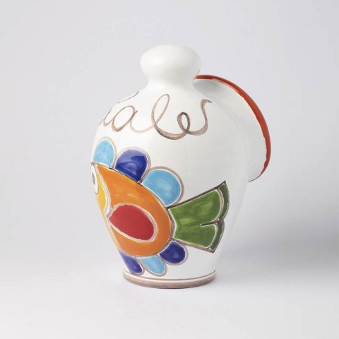 Porta Sale in ceramica Folk PS5FK