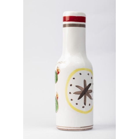 Ceramic Bottle Cactus Folk BT717AFK De Simone