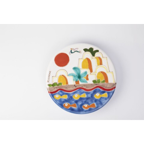siciian handmade sub-pan Trivet Dammusi SPNT402DA