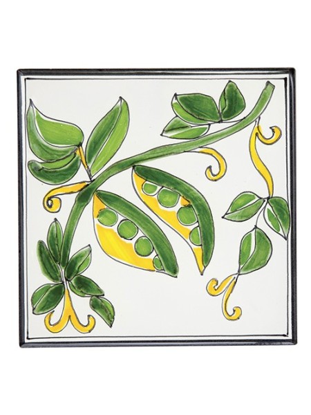 Ceramic Wall Tile Folk Peas PI297FK-09V