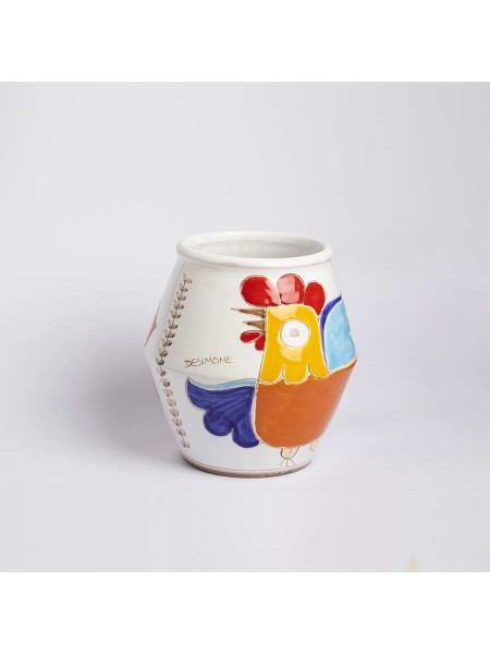 Ceramic Vase de simone pottery Folk VS537FK
