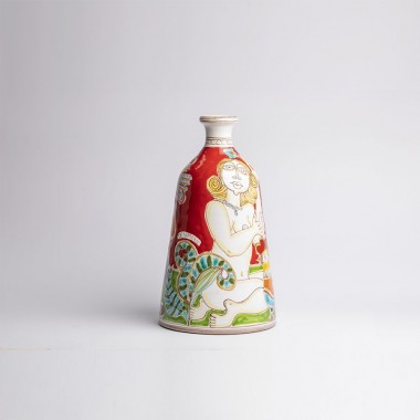 Vaso ceramica dipinta a mano DS VS637DSLT