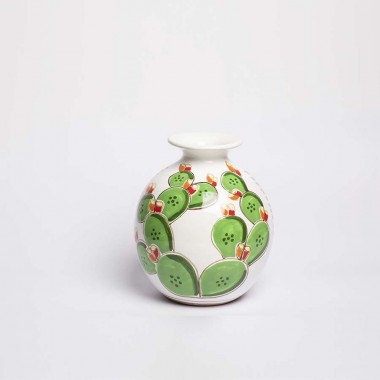 Vaso Tondo in ceramica Folk VS507FK-FC