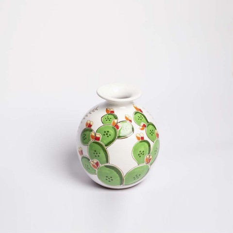 Round Cachepot Folk VS507FK-FC