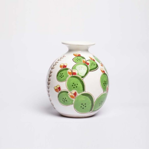 Vaso decorativo in ceramica Folk VS507FK-FC