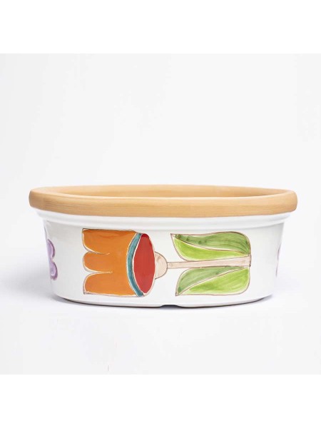 Fioriera ceramica de simone Folk VSPO819FK-TU