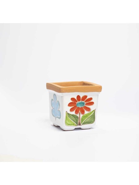 Ceramic Vase de simone pottery flower Folk VSPQAS