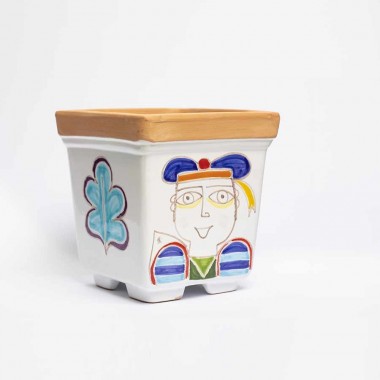 Ceramic Vase de simone pottery Sailor Folk VSPQPES