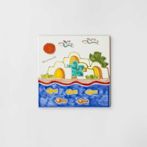 Piastrella ceramica siciliana de simone Dammusi PI297DA