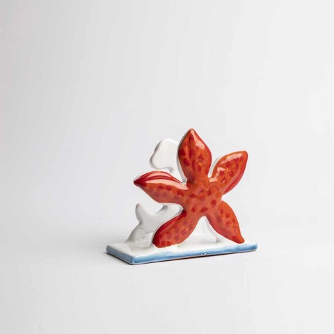 Portatovaglioli ceramica Folk PTV687