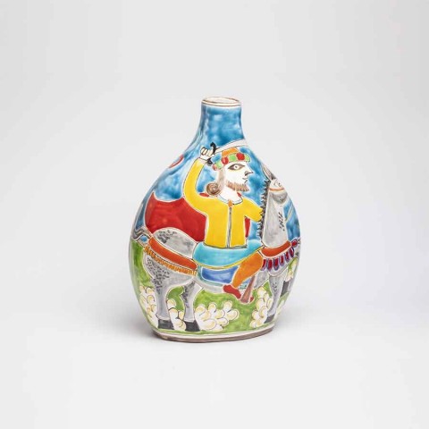 de simone pottery italian ceramic Bottle DS BT610A