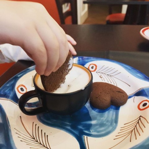 piatto ceramiche de simone itaca colazione