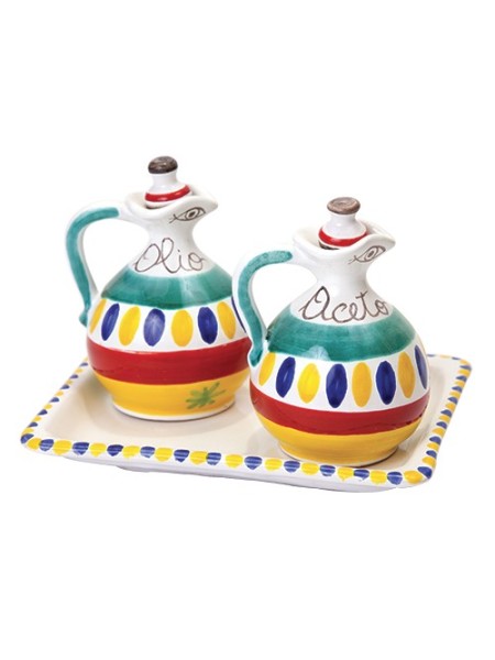 Oil and Vinegar Set Lipari
