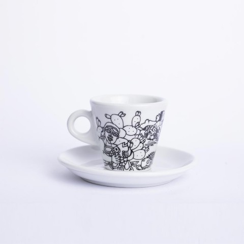 Coffee Cup with Saucer Aci Castello