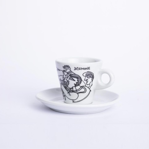 Coffee Cup with Saucer Aci Castello