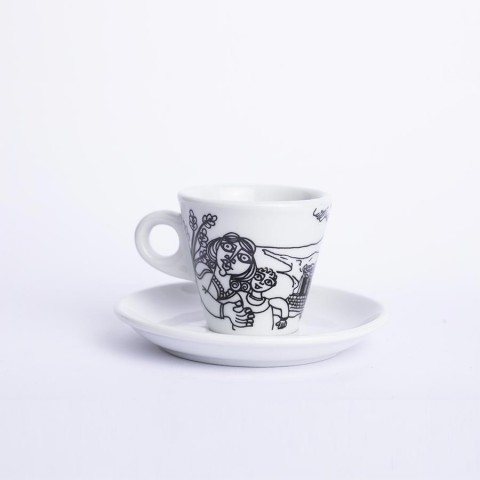 Coffee Cup with Saucer Aci Castello